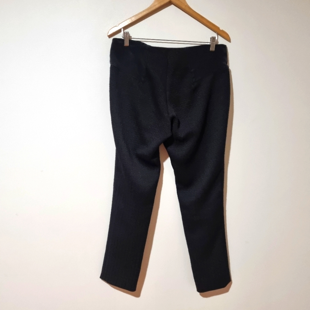 Lisa Ho Size 12 Black Evening Dress Pants - Picture 3 of 6